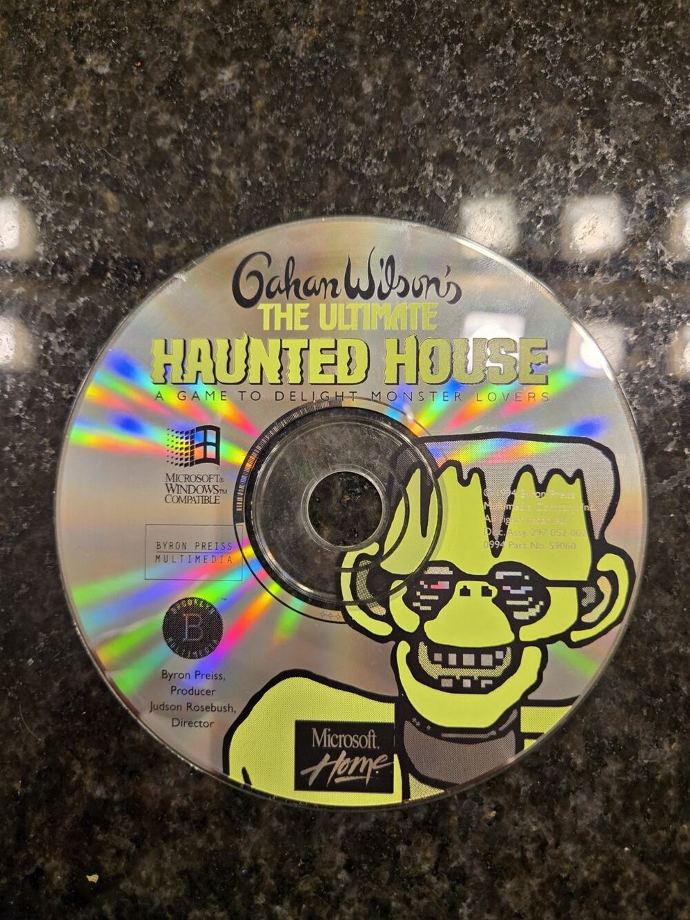 Ultimate Haunted House Gahan Wilson Microsoft PC Home Monster Lovers Game READ